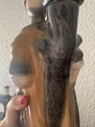 Botella Vodka Porcelana Pintada Mano Karmeliuk