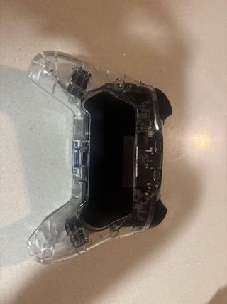 Mando Pro Nintendo Switch Transparente -negociable