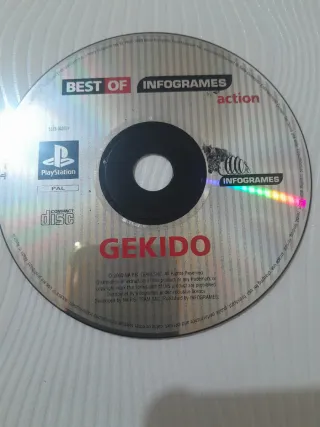 Gekido PS1 Infogrames Action