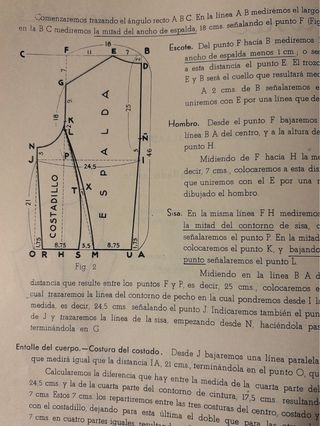 Coleccionable curso corte y confección. Años 50’s