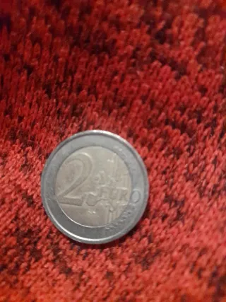 Moneda 2 euros Italia 2002 Dante