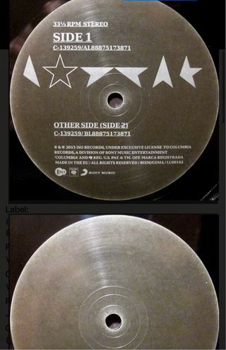 PRECINTADO Vinilo David Bowie Blackstar