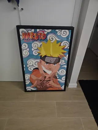 Póster Anime Enmarcado 90x60cm