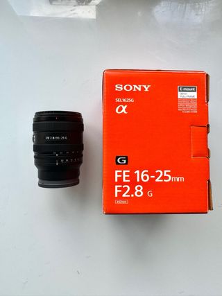 Lente Sony FE 16-25mm f2.8