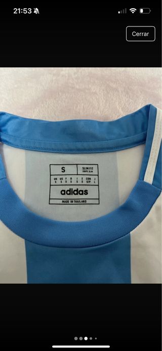 Camiseta Argentina Messi Talla S