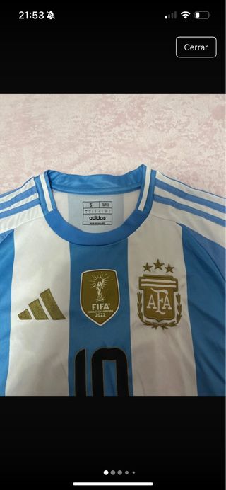 Camiseta Argentina Messi Talla S