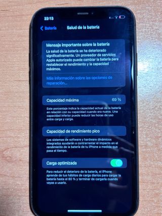 iPhone 11 Negro/Gris Espacial