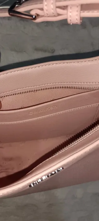 Bolso Calvin Klein Rosa Original