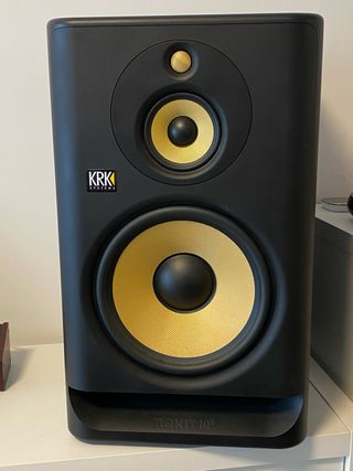 2 Altavoces KRK PR-10 G4 Negros/Dorados
