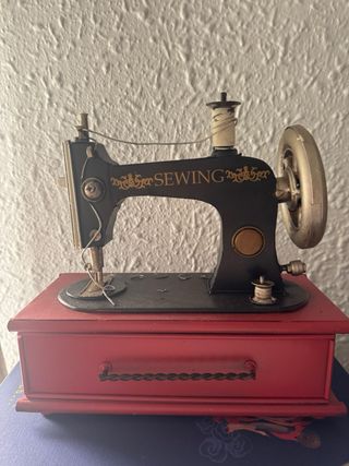 Joyero Máquina de Coser Vintage