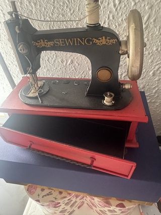 Joyero Máquina de Coser Vintage
