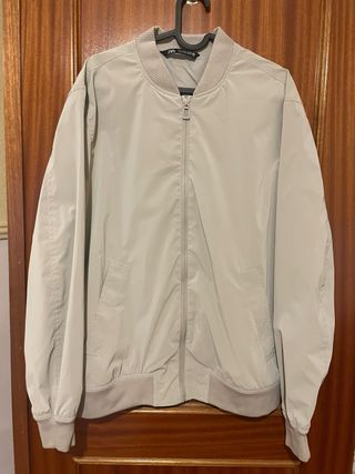 Bomber Zara Gris Talla L
