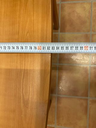 Mesa de madera extensible