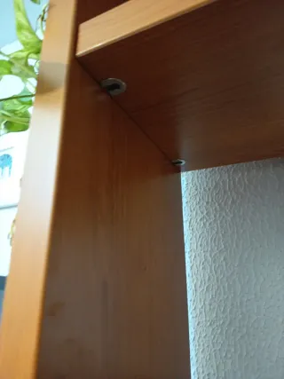 Estantería alta 5 baldas madera