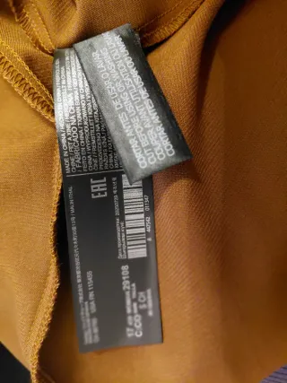 Abito monospalla bronzo con spacco