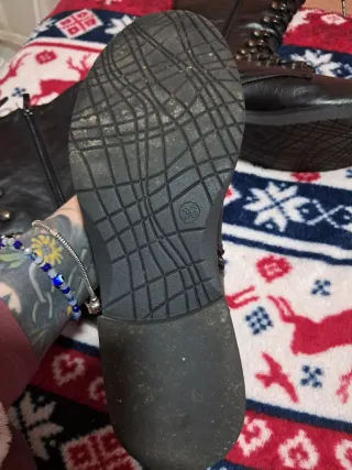 Botas piel negras talla 36