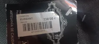 Can can / Alzador Fallera adulta talla 110 altas