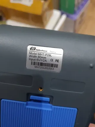 Impresora Milestone Azul/Gris