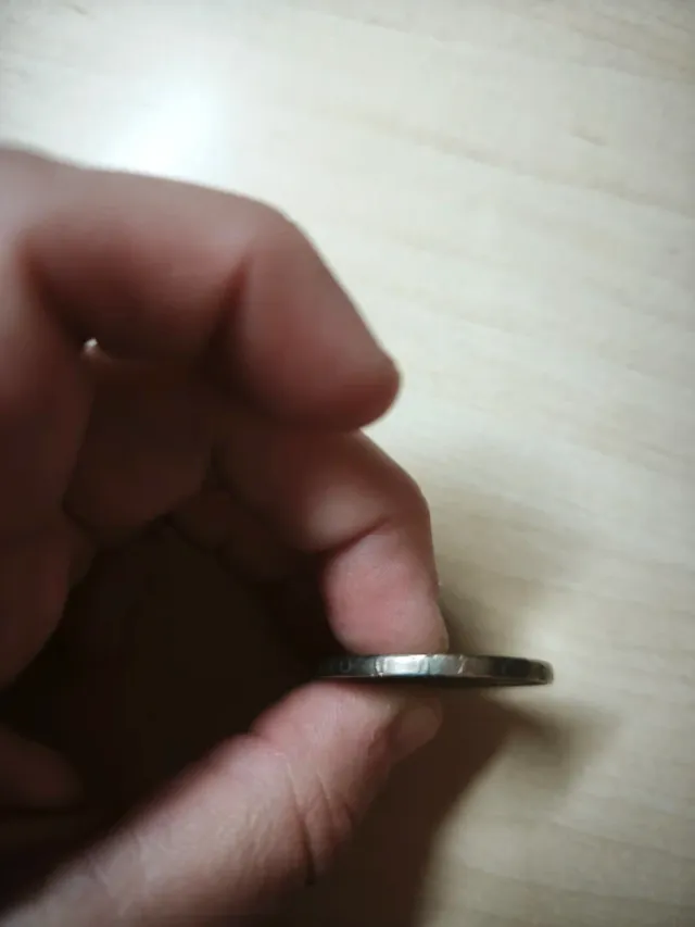 2 Monedas 50 Pts 1957 Estrella 58 Canto Grabado