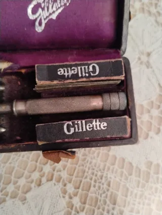 Caja Afeitado Gillette Antigua