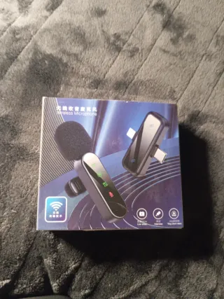 Micrófonos Inalámbricos Negros