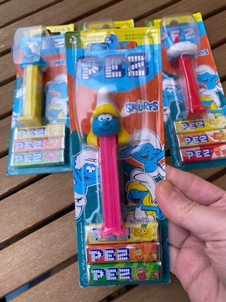 Colección PEZ Pitufos