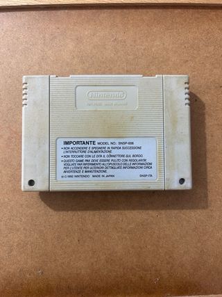 Super Nintendo Super R-Type PAL