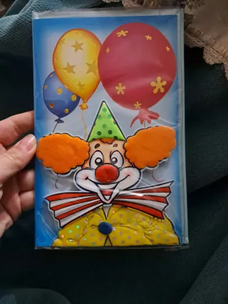 Tarjetas de Cumpleaños Payasos