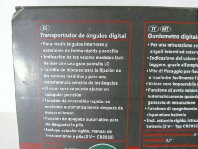 Transportador Ángulos PARKSIDE