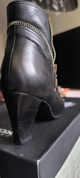 Botines Geox negros mujer talla 38