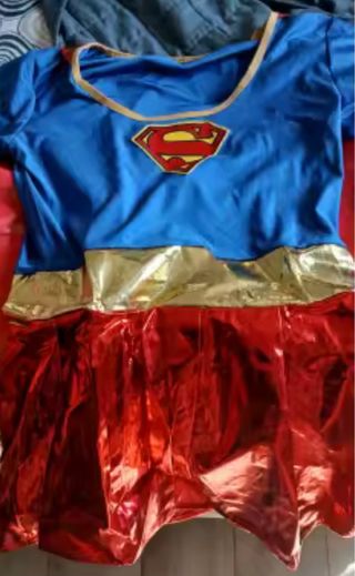 Disfraz Supergirl Nuevo Talla L ( Parece M)
