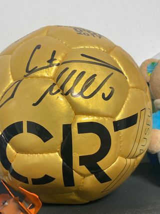 Balón de Oro Firmado por Cristiano Ronaldo