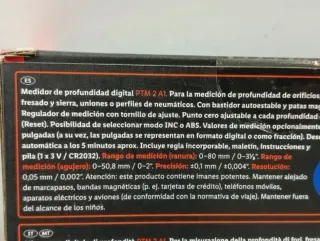 Medidor PARKSIDE Profundidad