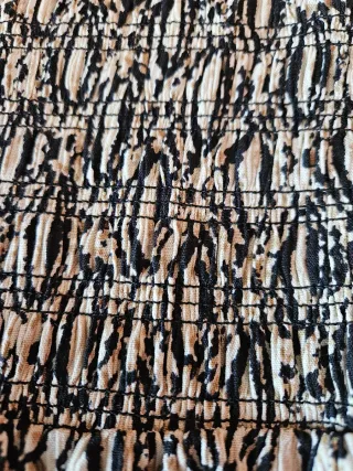 Blusa elegante estampada