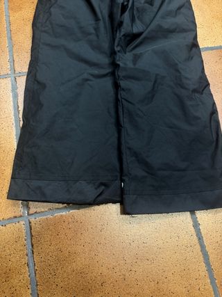 Pantalón de esquí negro wedze 8 años niño niña