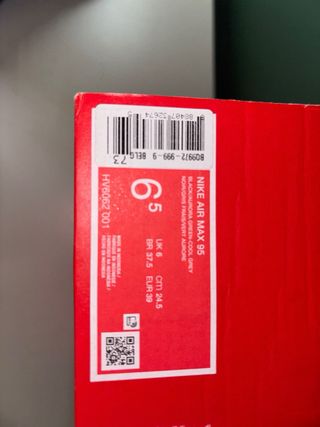Nike Air Max 95 Taglia 39