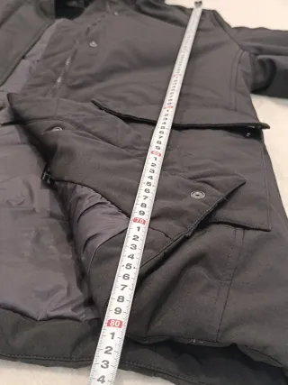 Uniqlo Chaquetón Plumas Ultra Cálido XXL Negro mat