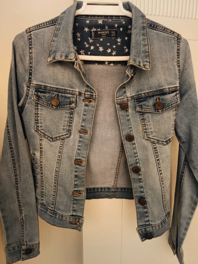 Cazadora vaquera Mango Talla 11-12 años