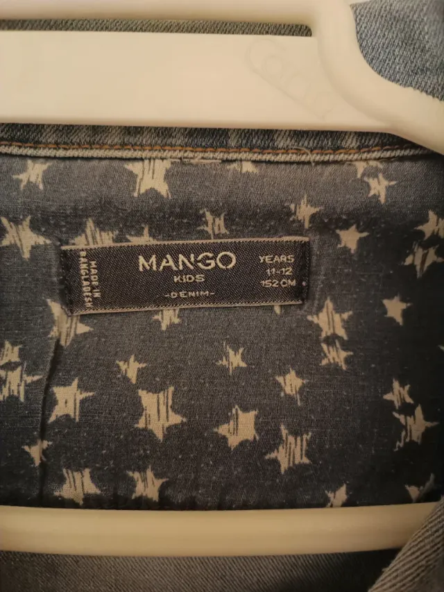 Cazadora vaquera Mango Talla 11-12 años