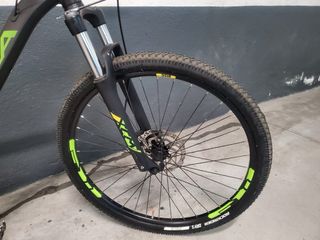 Bicicleta Orbea MX27,5 Negra y Verde