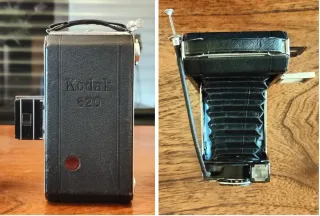 Kodak Six 20 Model C (EEUU 1933) + funda + cable