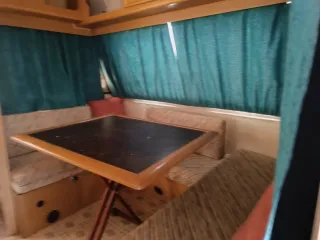 Caravana con Avance sobre el avance cocina casi to