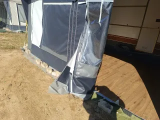 Caravana con Avance sobre el avance cocina casi to