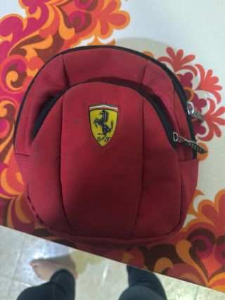 Bolso bandolera Ferrari Rojo