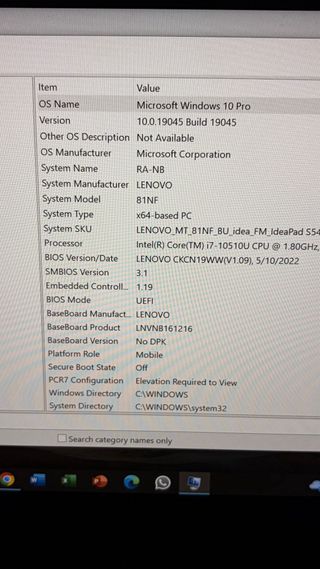 Lenovo IdeaPad S540 i7, Nvidia