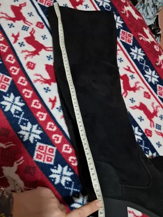 Botas altas negras talla 36 nuevas