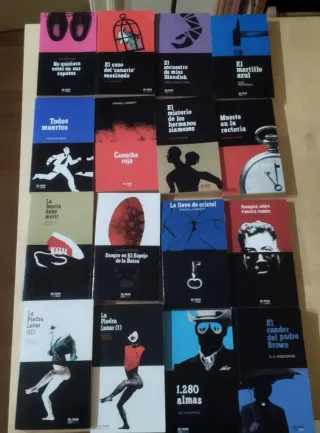 Thriller,novela policiaca, novela negra,varios aut