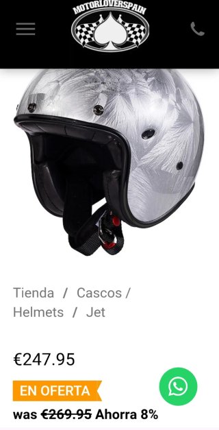 Casco Jet Premier Vintage.Nuevo con etiquetas.