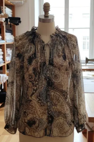 Blusa Zara Paisley Edición Especial