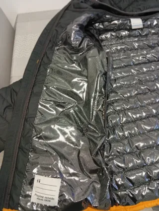 Plumífero Columbia Azul y Amarillo